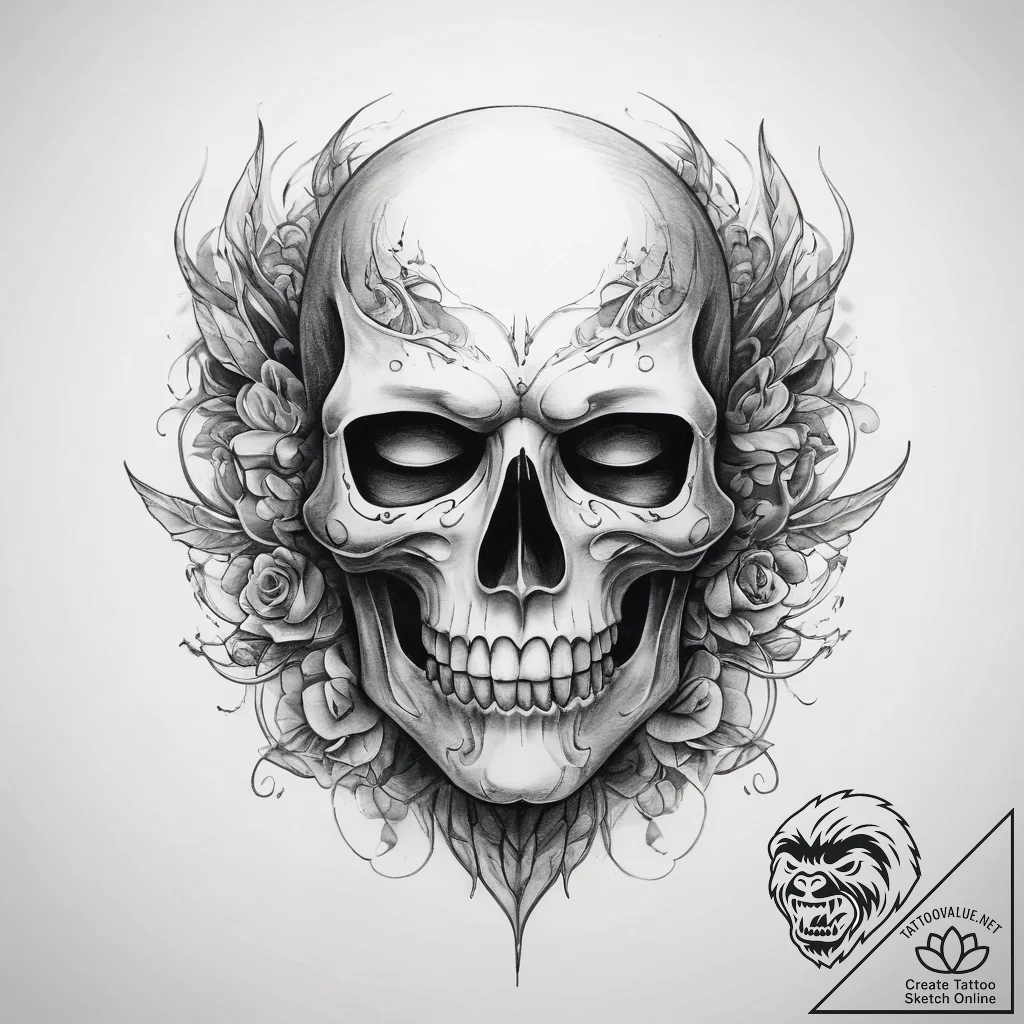 Tattoo sketch phantom - tattoo sketch (№1757417117_0, 09.09.2025 11:25) — tattoovalue.net