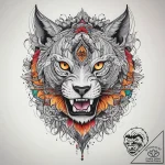 юмор, tattoo sketch design, linework tattoo s… – tattoo sketch (№1757417894_0, 09.09.2025 11:38) — tattoovalue.net