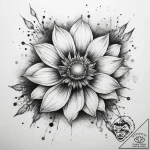 Tattoo sketch cosmos – tattoo sketch (№1757418476_0, 09.09.2025 11:47) — tattoovalue.net