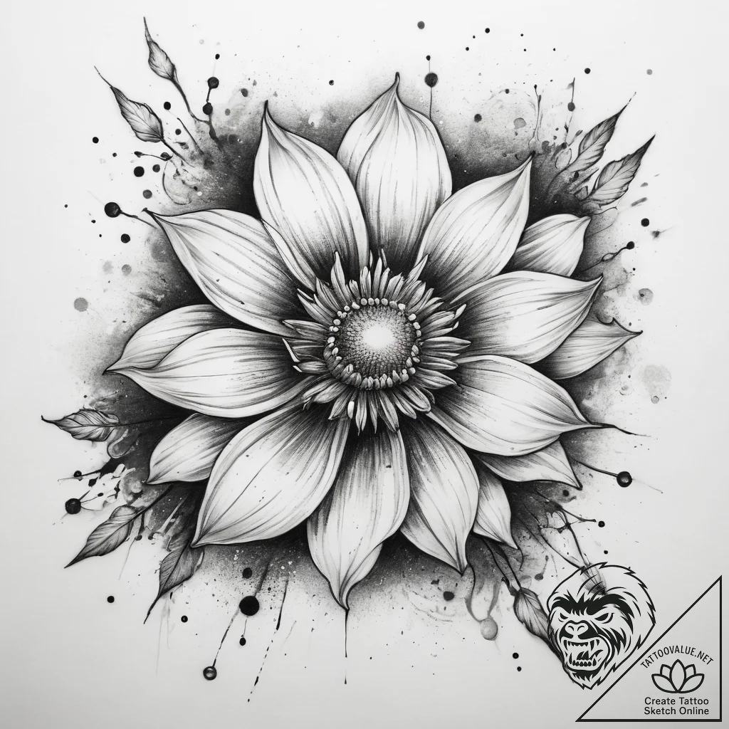 Tattoo sketch cosmos - tattoo sketch (№1757418476_0, 09.09.2025 11:47) — tattoovalue.net