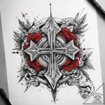 Tattoo sketch geometric name, tattoo sketch d… – tattoo sketch (№1757419254_0, 09.09.2025 12:00) — tattoovalue.net