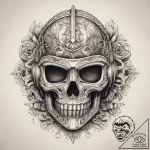 Tattoo sketch helmet, tattoo flash sheet desi… – tattoo sketch (№1757422000_0, 09.09.2025 12:46) — tattoovalue.net