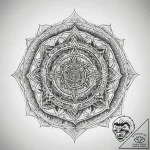 Tattoo sketch spiritual representation, ink i… – tattoo sketch (№1757422776_0, 09.09.2025 12:59) — tattoovalue.net