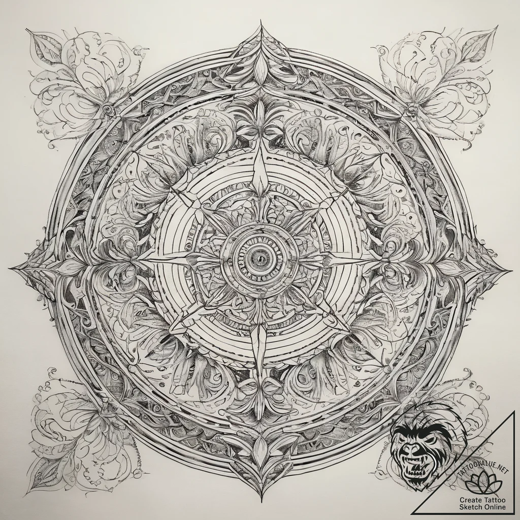 Tattoo sketch holy life, tattoo drawing outli... - tattoo sketch (№1757426106_0, 09.09.2025 13:55) — tattoovalue.net