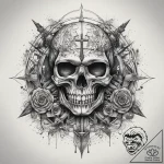 Tattoo sketch rogue mark, tattoo line art, de… – tattoo sketch (№1757426900_0, 09.09.2025 14:08) — tattoovalue.net