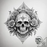 Tattoo sketch cosmic scene, artistic tattoo s… – tattoo sketch (№1757429633_0, 09.09.2025 14:53) — tattoovalue.net
