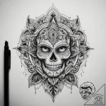 Tattoo sketch aura, tattoo sketch design, bla… – tattoo sketch (№1757430426_0, 09.09.2025 15:07) — tattoovalue.net