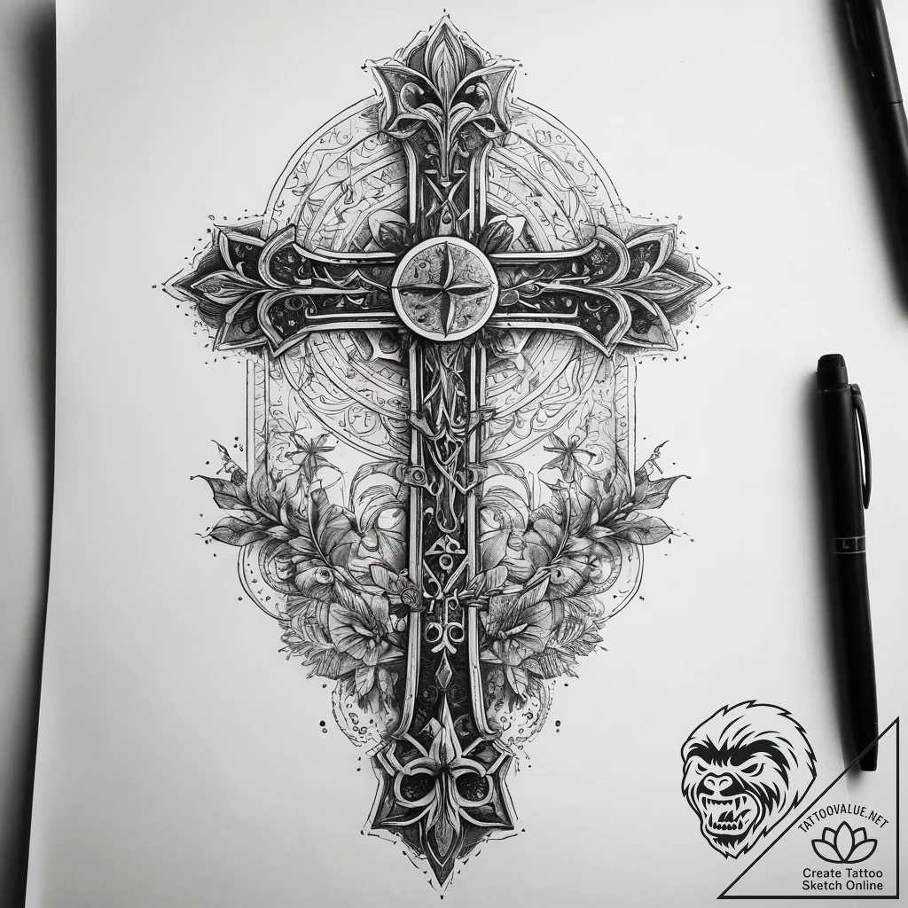 Tattoo sketch feeling, tattoo drawing outline... - tattoo sketch (№1757430995_0, 09.09.2025 15:16) — tattoovalue.net