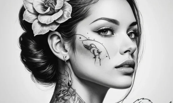 Tattoo sketch expression - tattoo sketch (№1757433163_0, 09.09.2025 15:52) — tattoovalue.net
