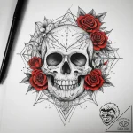 Tattoo sketch geometric picture, tattoo sketc… – tattoo sketch (№1757433363_0, 09.09.2025 15:56) — tattoovalue.net