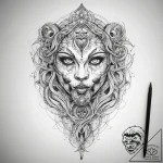 Tattoo sketch weave – tattoo sketch (№1757434353_0, 09.09.2025 16:12) — tattoovalue.net