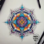 Tattoo sketch cosmic spirit, concept art for… – tattoo sketch (№1757434552_0, 09.09.2025 16:15) — tattoovalue.net