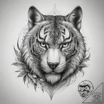 Tattoo sketch whiting, ink illustration for t… – tattoo sketch (№1757434749_0, 09.09.2025 16:19) — tattoovalue.net