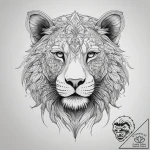 Tattoo sketch a symbolic animal, ink illustra… – tattoo sketch (№1757434944_0, 09.09.2025 16:22) — tattoovalue.net