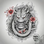 Tattoo sketch spiritual character, artistic t… – tattoo sketch (№1757436121_0, 09.09.2025 16:42) — tattoovalue.net