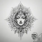 Tattoo sketch sacred sketch, tattoo flash she… – tattoo sketch (№1757437897_0, 09.09.2025 17:11) — tattoovalue.net