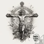 Tattoo sketch hands with a statue, tattoo ske… – tattoo sketch (№1757441668_0, 09.09.2025 18:14) — tattoovalue.net