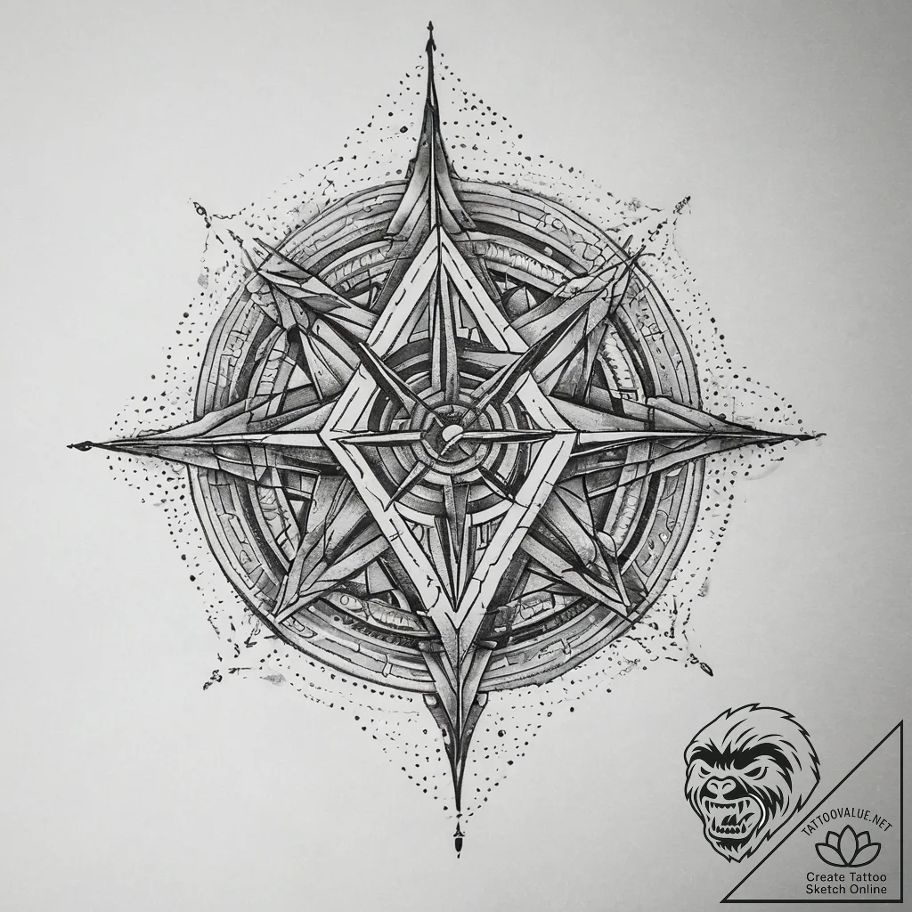 Tattoo sketch руны, tattoo line art, black an... - tattoo sketch (№1757442662_0, 09.09.2025 18:31) — tattoovalue.net