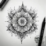 Tattoo sketch blessed grace, tattoo flash she… – tattoo sketch (№1757448191_0, 09.09.2025 20:03) — tattoovalue.net