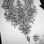 Tattoo sketch цепь, tattoo flash sheet design… – tattoo sketch (№1757448995_0, 09.09.2025 20:16) — tattoovalue.net