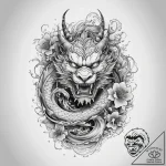Tattoo sketch soldier with a scroll, concept… – tattoo sketch (№1757450178_0, 09.09.2025 20:36) — tattoovalue.net