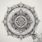 Tattoo sketch blessed creation, artistic tatt… – tattoo sketch (№1757451171_0, 09.09.2025 20:52) — tattoovalue.net