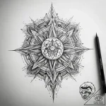 Tattoo sketch cosmic scene, tattoo line art,… – tattoo sketch (№1757451367_0, 09.09.2025 20:56) — tattoovalue.net