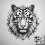 лайнворк (linework), ink illustration for tat… – tattoo sketch (№1757453341_0, 09.09.2025 21:29) — tattoovalue.net