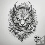 Tattoo sketch scissors with a quote, tattoo f… – tattoo sketch (№1757454528_0, 09.09.2025 21:48) — tattoovalue.net