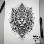 Tattoo sketch dotwork абстрактные точки, arti… – tattoo sketch (№1757455124_0, 09.09.2025 21:58) — tattoovalue.net