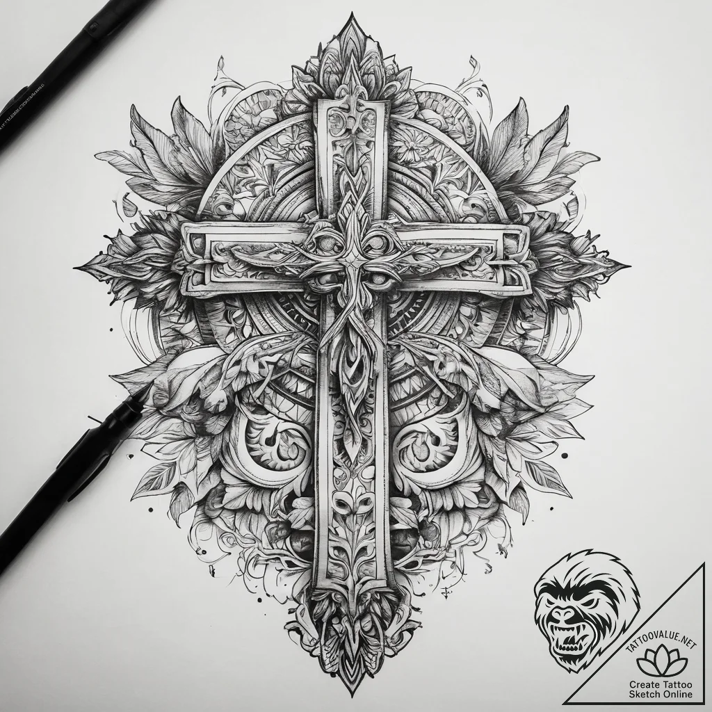 Tattoo sketch town, tattoo line art, detailed... - tattoo sketch (№1757455322_0, 09.09.2025 22:02) — tattoovalue.net