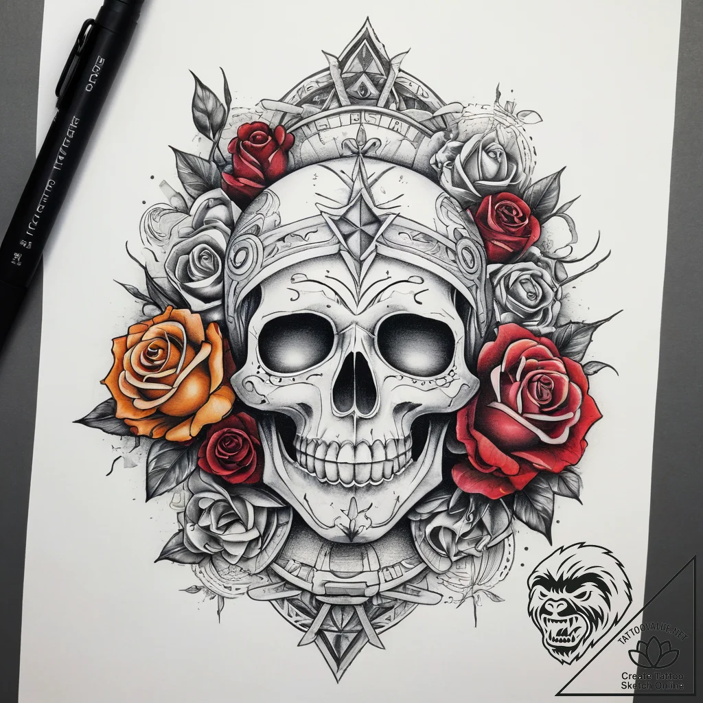 Tattoo sketch cosmic representation, artistic... - tattoo sketch (№1757455722_0, 09.09.2025 22:08) — tattoovalue.net