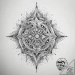 Tattoo sketch cosmic land, tattoo flash sheet… – tattoo sketch (№1757458109_0, 09.09.2025 22:48) — tattoovalue.net