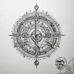 Tattoo sketch hieroglyphic symbol for “health… – tattoo sketch (№1757458305_0, 09.09.2025 22:51) — tattoovalue.net