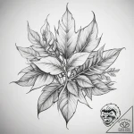 Tattoo sketch a symbolic plant, artistic tatt… – tattoo sketch (№1757458894_0, 09.09.2025 23:01) — tattoovalue.net