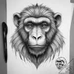 Tattoo sketch baboon, tattoo sketch design, o… – tattoo sketch (№1757460513_0, 09.09.2025 23:28) — tattoovalue.net