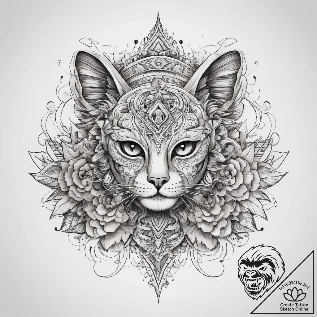 Tattoo sketch whimsical tattoo, tattoo flash... - tattoo sketch (№1757461108_0, 09.09.2025 23:38) — tattoovalue.net