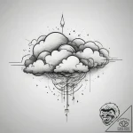 Tattoo sketch cloud, artistic tattoo sketch,… – tattoo sketch (№1757461312_0, 09.09.2025 23:41) — tattoovalue.net