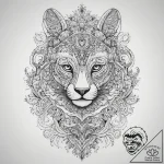 Tattoo sketch mole, tattoo line art, on a cle… – tattoo sketch (№1757462108_0, 09.09.2025 23:55) — tattoovalue.net