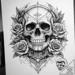 Tattoo sketch foot, artistic tattoo sketch, b… – tattoo sketch (№1757465495_0, 10.09.2025 00:51) — tattoovalue.net