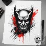 Tattoo sketch wolverine claws, tattoo flash s… – tattoo sketch (№1757467469_0, 10.09.2025 01:24) — tattoovalue.net