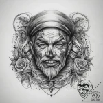 Tattoo sketch emotion, artistic tattoo sketch… – tattoo sketch (№1757468648_0, 10.09.2025 01:44) — tattoovalue.net