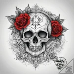 Tattoo sketch divine sphere, ink illustration… – tattoo sketch (№1757469431_0, 10.09.2025 01:57) — tattoovalue.net