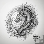 Tattoo sketch spirograph design, concept art… – tattoo sketch (№1757472151_0, 10.09.2025 02:42) — tattoovalue.net