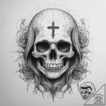 Tattoo sketch ghost, tattoo sketch design, sk… – tattoo sketch (№1757473701_0, 10.09.2025 03:08) — tattoovalue.net