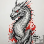 Tattoo sketch studio ghibli spirited away dra… – tattoo sketch (№1757473895_0, 10.09.2025 03:11) — tattoovalue.net