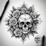 Tattoo sketch ash, ink illustration for tatto… – tattoo sketch (№1757474862_0, 10.09.2025 03:27) — tattoovalue.net
