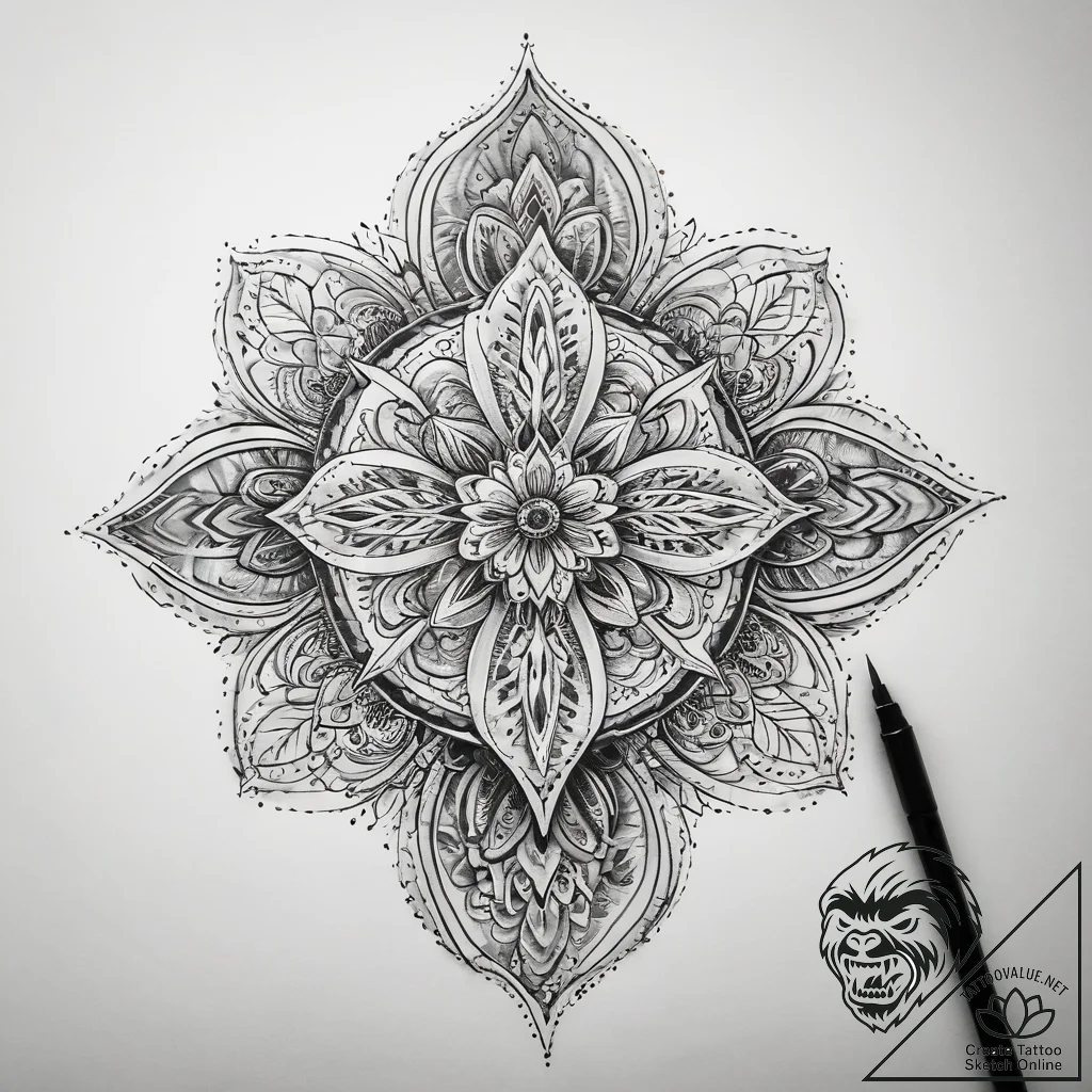 Tattoo sketch lace tattoo, ink illustration f... - tattoo sketch (№1757478354_0, 10.09.2025 04:25) — tattoovalue.net