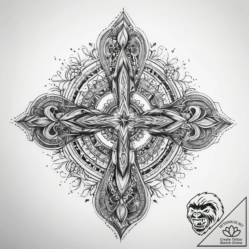 Tattoo sketch graphic геометрические фигуры,... - tattoo sketch (№1757480486_0, 10.09.2025 05:01) — tattoovalue.net