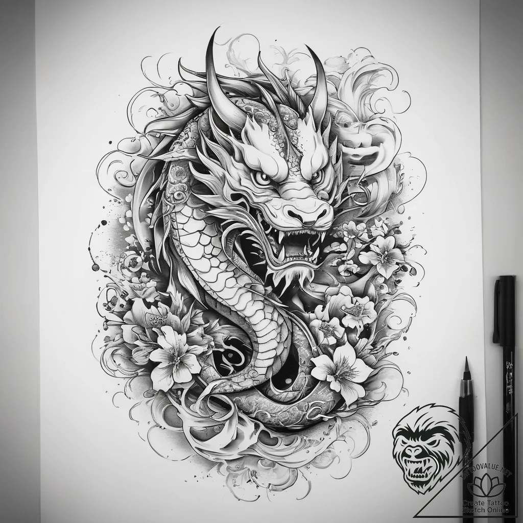 Tattoo sketch holy cosmos, artistic tattoo sk... - tattoo sketch (№1757480681_0, 10.09.2025 05:04) — tattoovalue.net